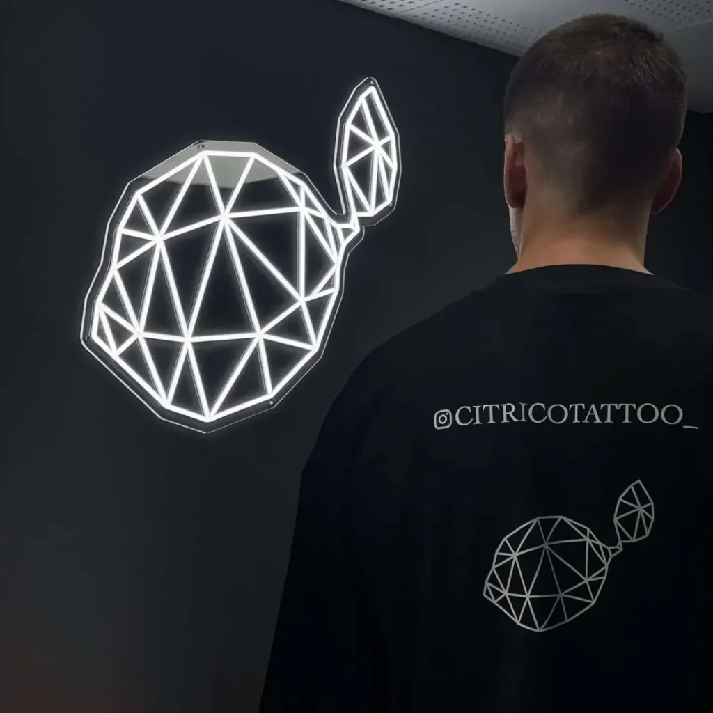 rotulos neon personalizados imagen empresa